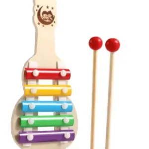 Rainbow Color Xylophone —Wooden Music Toy